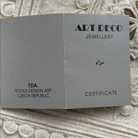 Art Deco Style Brooch - Czech Republic - Picture 9 of 12